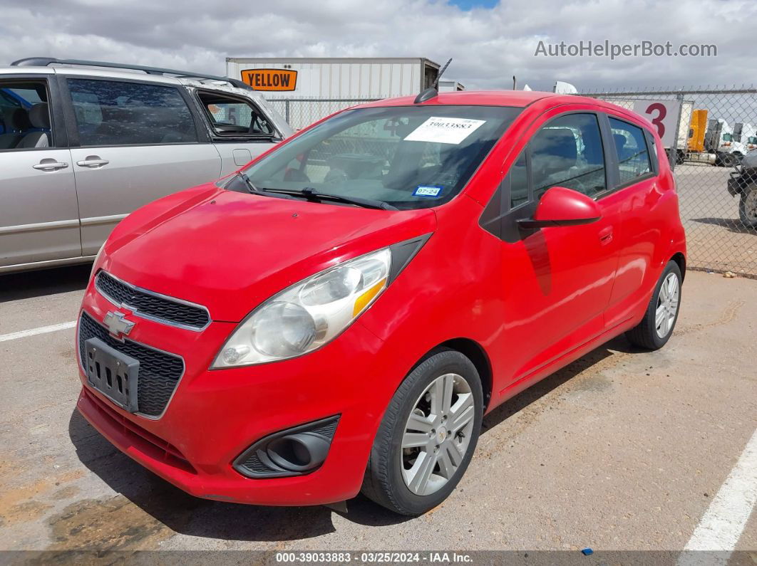 2015 Chevrolet Spark 1lt Cvt Red vin: KL8CD6S96FC718653