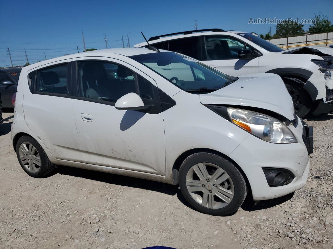 2015 Chevrolet Spark 1lt Silver vin: KL8CD6S96FC747294