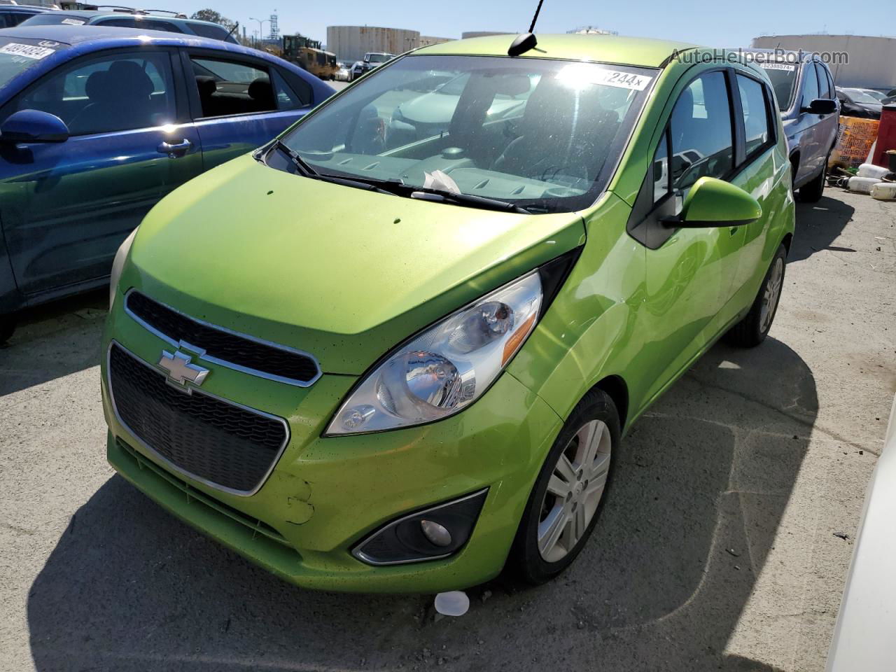 2015 Chevrolet Spark 1lt Зеленый vin: KL8CD6S96FC752138