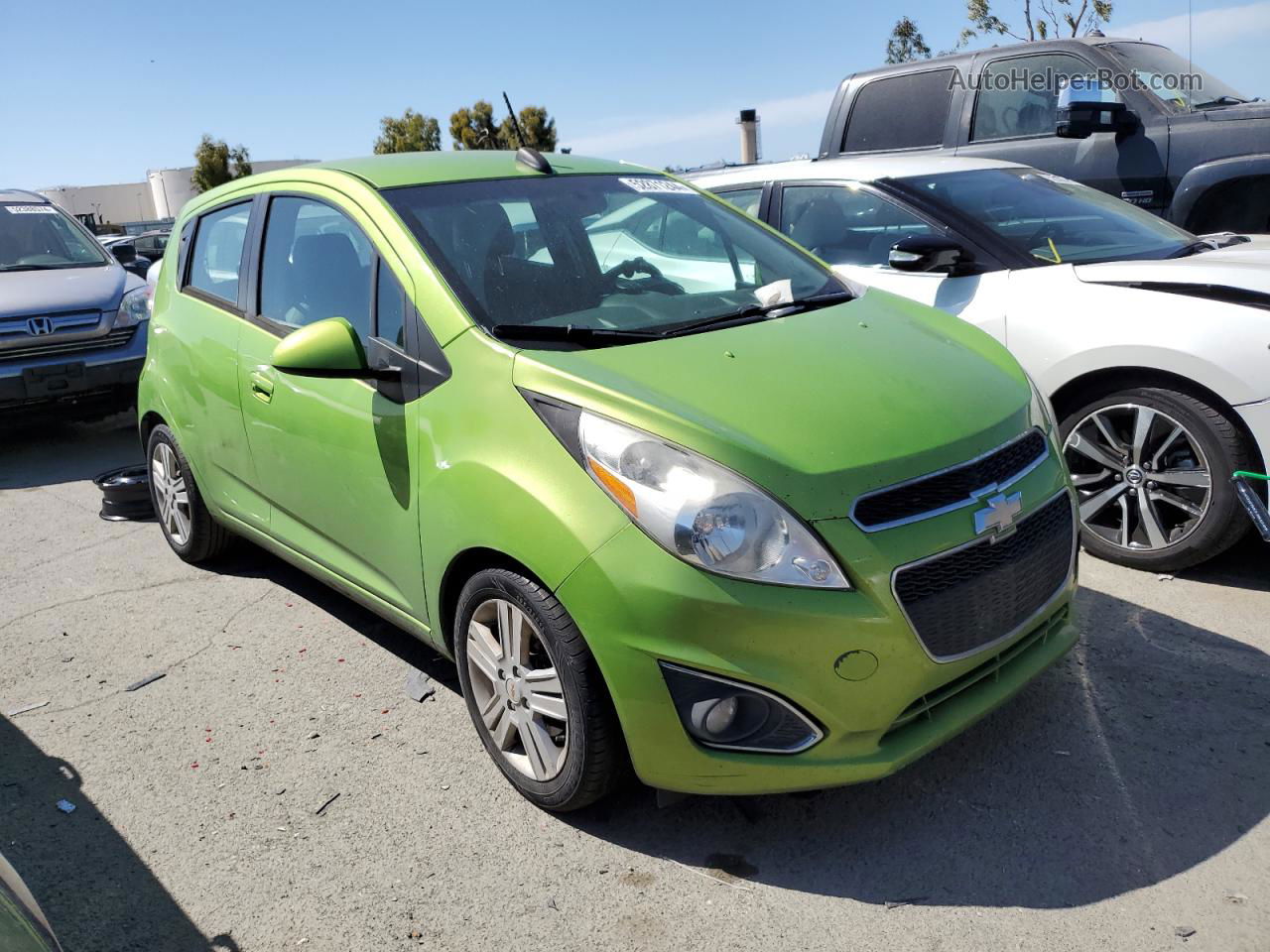 2015 Chevrolet Spark 1lt Зеленый vin: KL8CD6S96FC752138