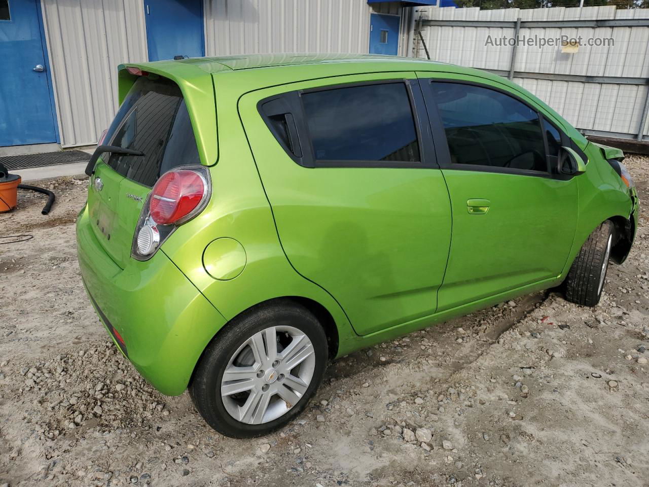 2015 Chevrolet Spark 1lt Green vin: KL8CD6S96FC812175