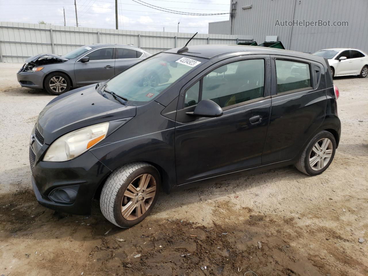 2013 Chevrolet Spark 1lt Black vin: KL8CD6S97DC515719