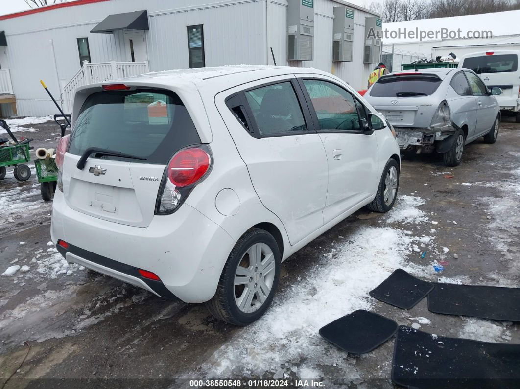 2015 Chevrolet Spark 1lt Cvt White vin: KL8CD6S97FC715700