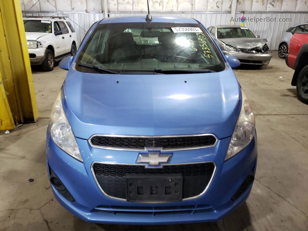 2015 Chevrolet Spark 1lt Синий vin: KL8CD6S97FC720167