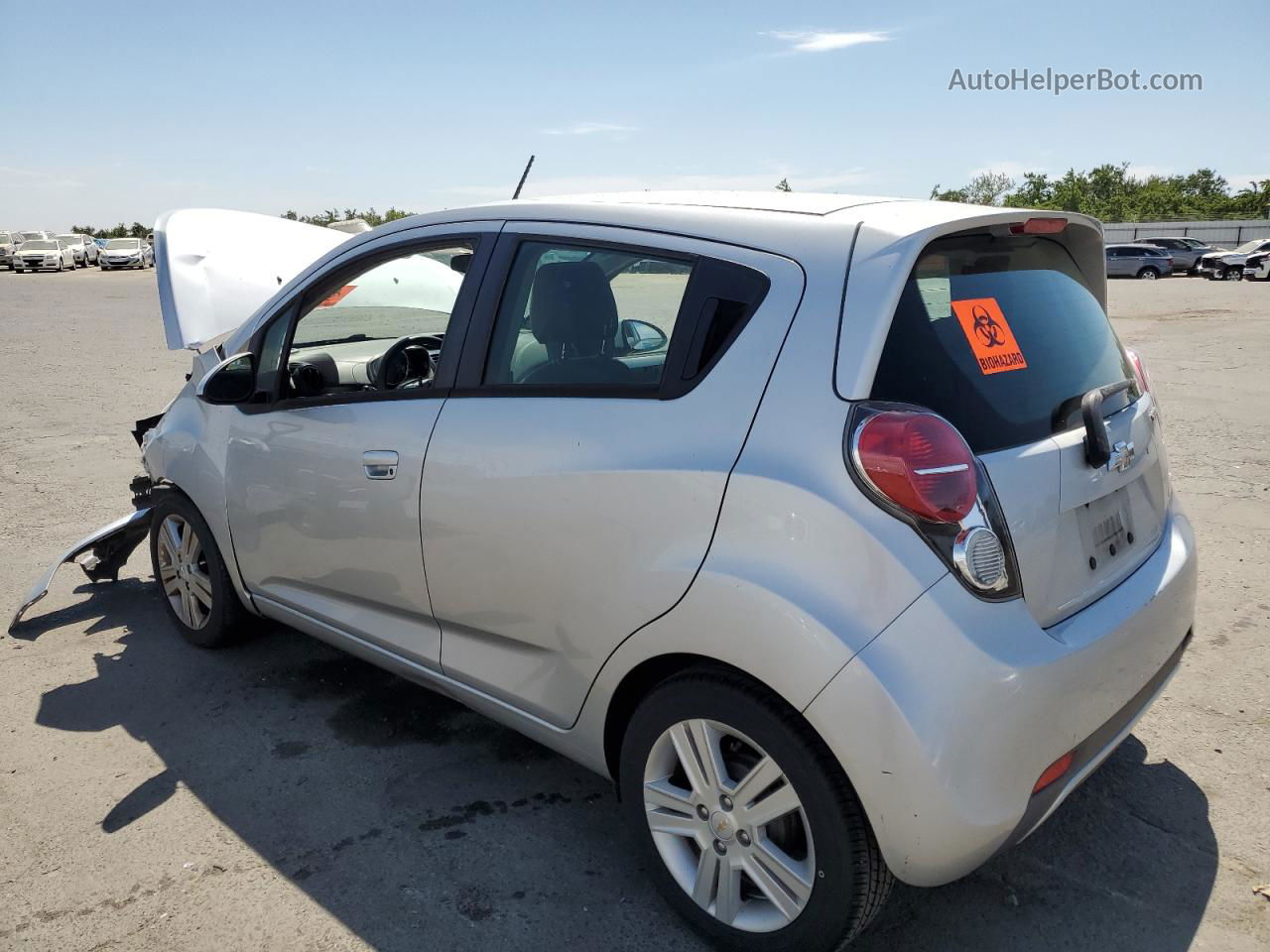 2015 Chevrolet Spark 1lt Серебряный vin: KL8CD6S97FC720704