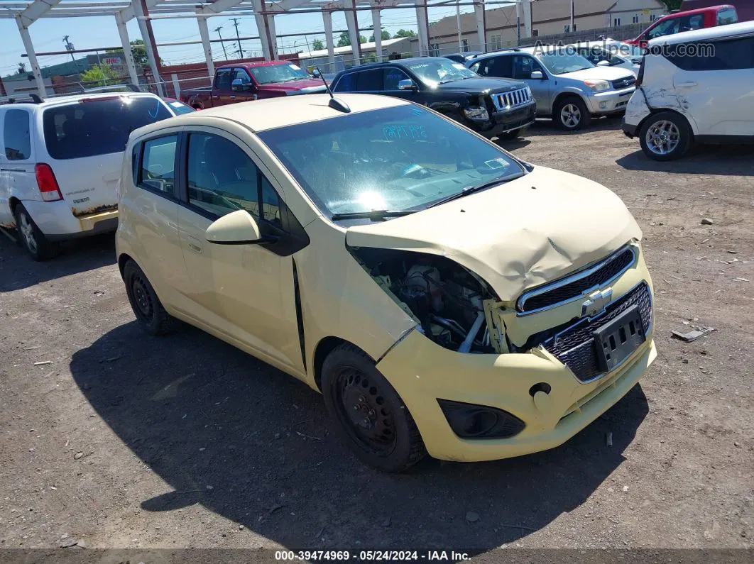 2015 Chevrolet Spark 1lt Cvt Yellow vin: KL8CD6S97FC731766