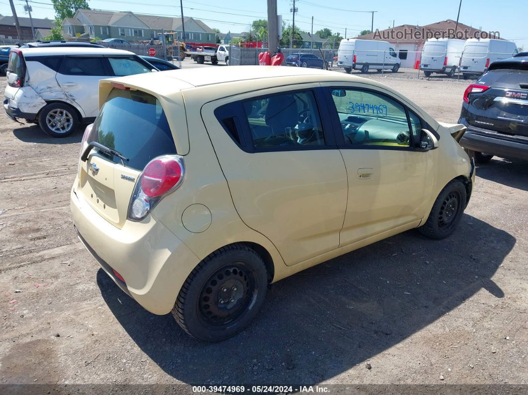 2015 Chevrolet Spark 1lt Cvt Yellow vin: KL8CD6S97FC731766