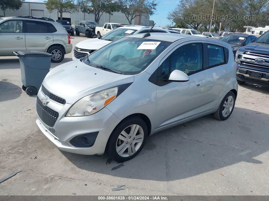 2015 Chevrolet Spark 1lt Cvt Silver vin: KL8CD6S97FC735722