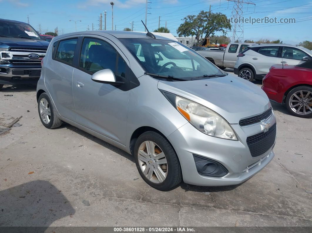 2015 Chevrolet Spark 1lt Cvt Silver vin: KL8CD6S97FC735722