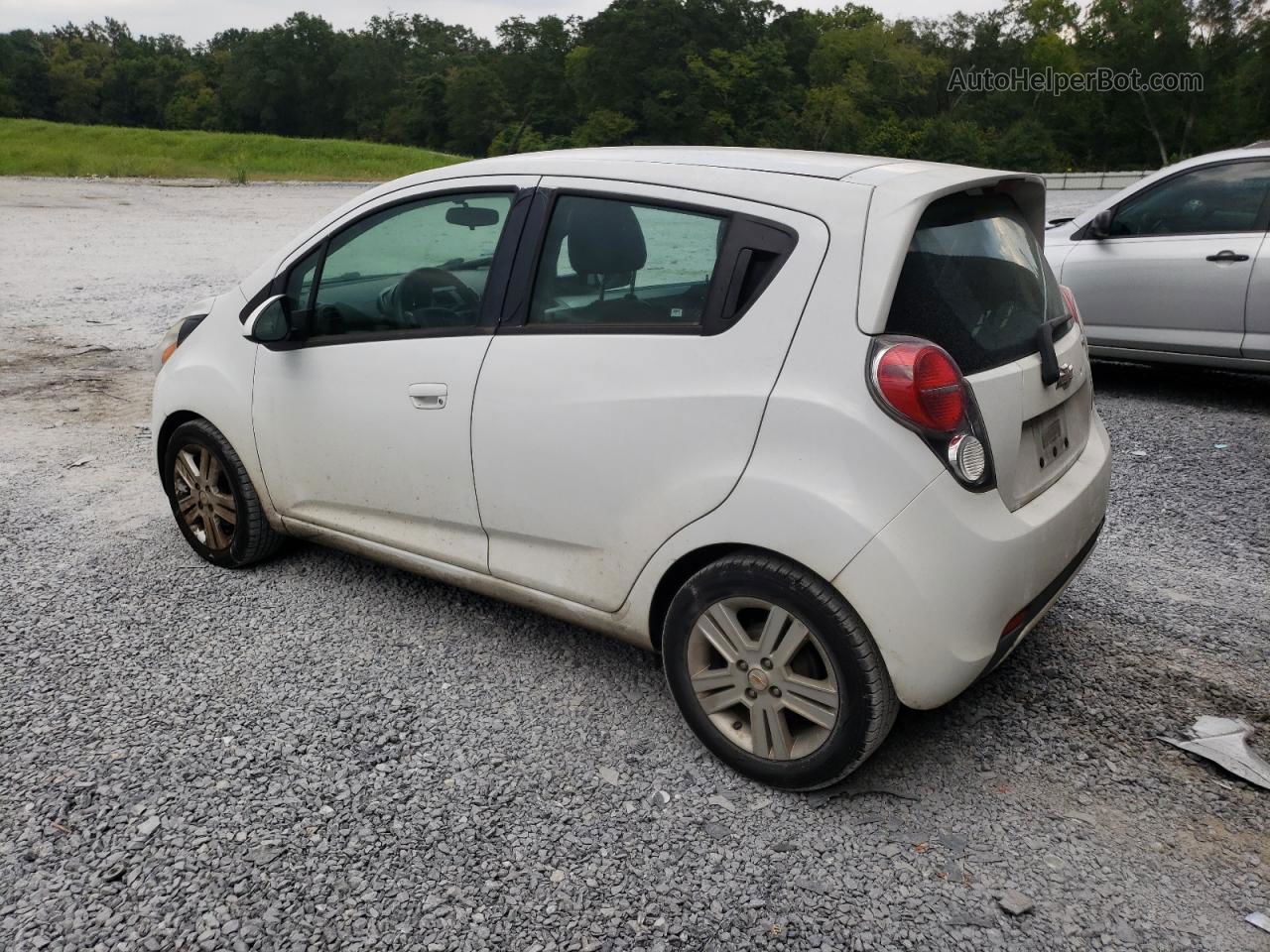 2015 Chevrolet Spark 1lt White vin: KL8CD6S97FC736160