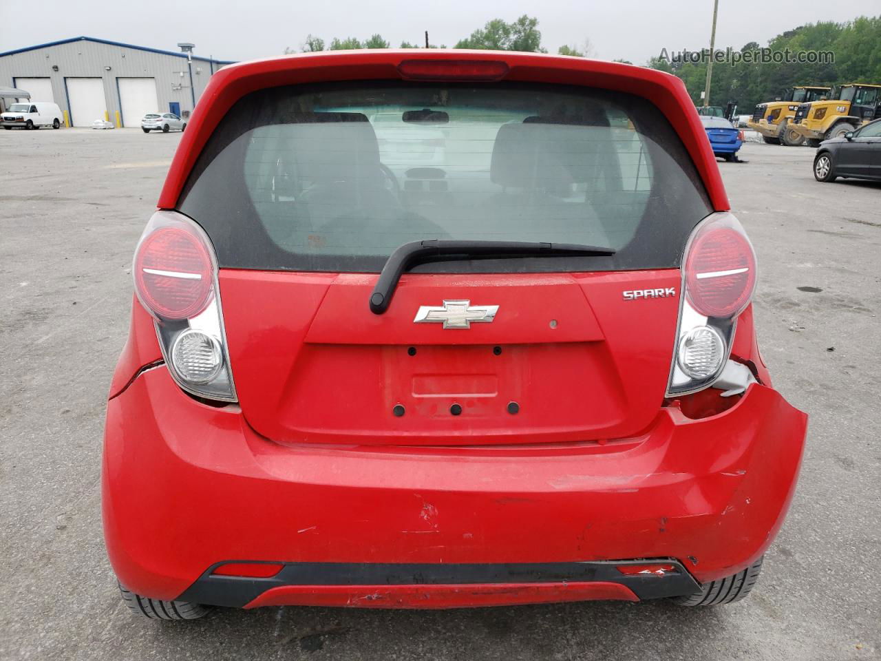 2015 Chevrolet Spark 1lt Красный vin: KL8CD6S97FC746834