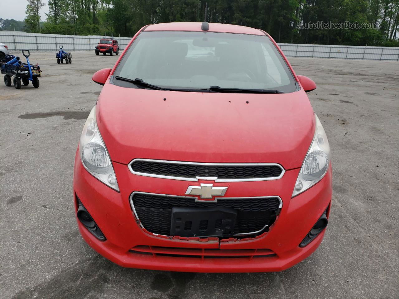 2015 Chevrolet Spark 1lt Красный vin: KL8CD6S97FC746834