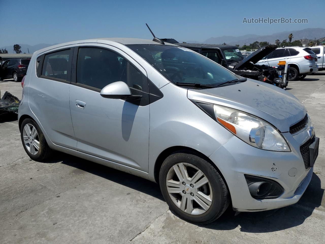 2015 Chevrolet Spark 1lt Серебряный vin: KL8CD6S97FC762113