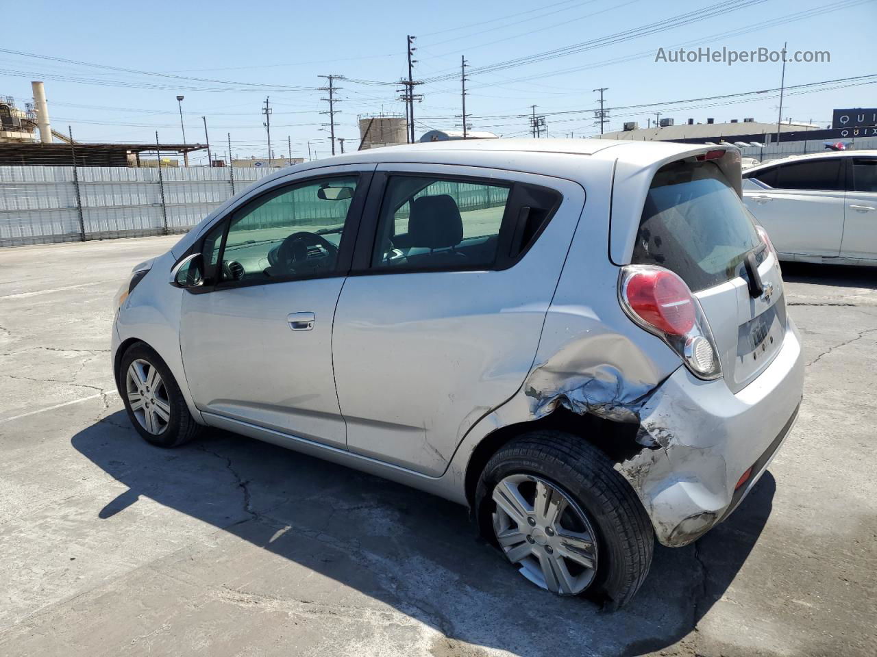 2015 Chevrolet Spark 1lt Silver vin: KL8CD6S97FC762113