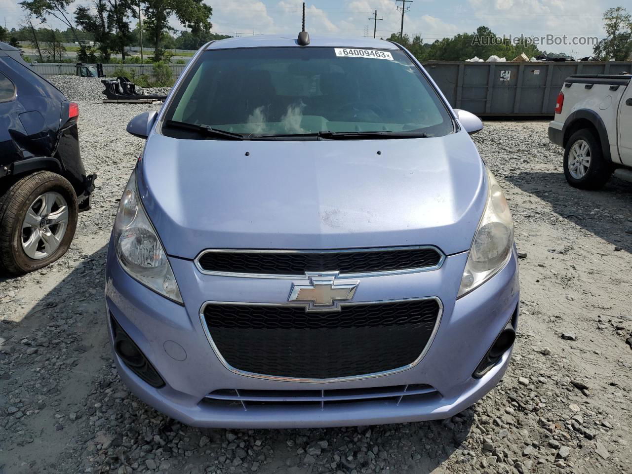 2015 Chevrolet Spark 1lt Blue vin: KL8CD6S97FC784158