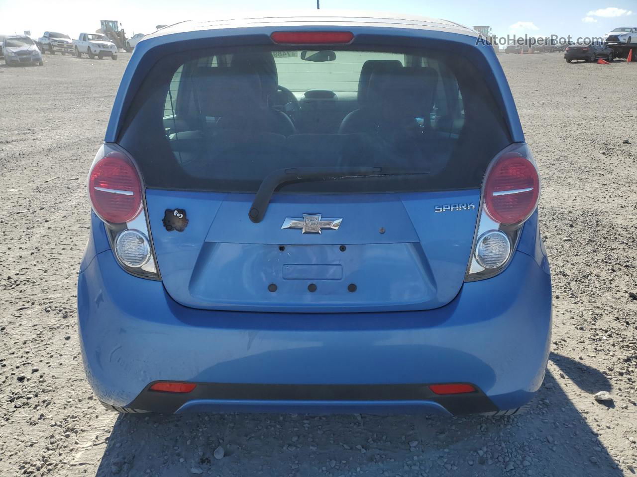 2013 Chevrolet Spark 1lt Blue vin: KL8CD6S98DC524705