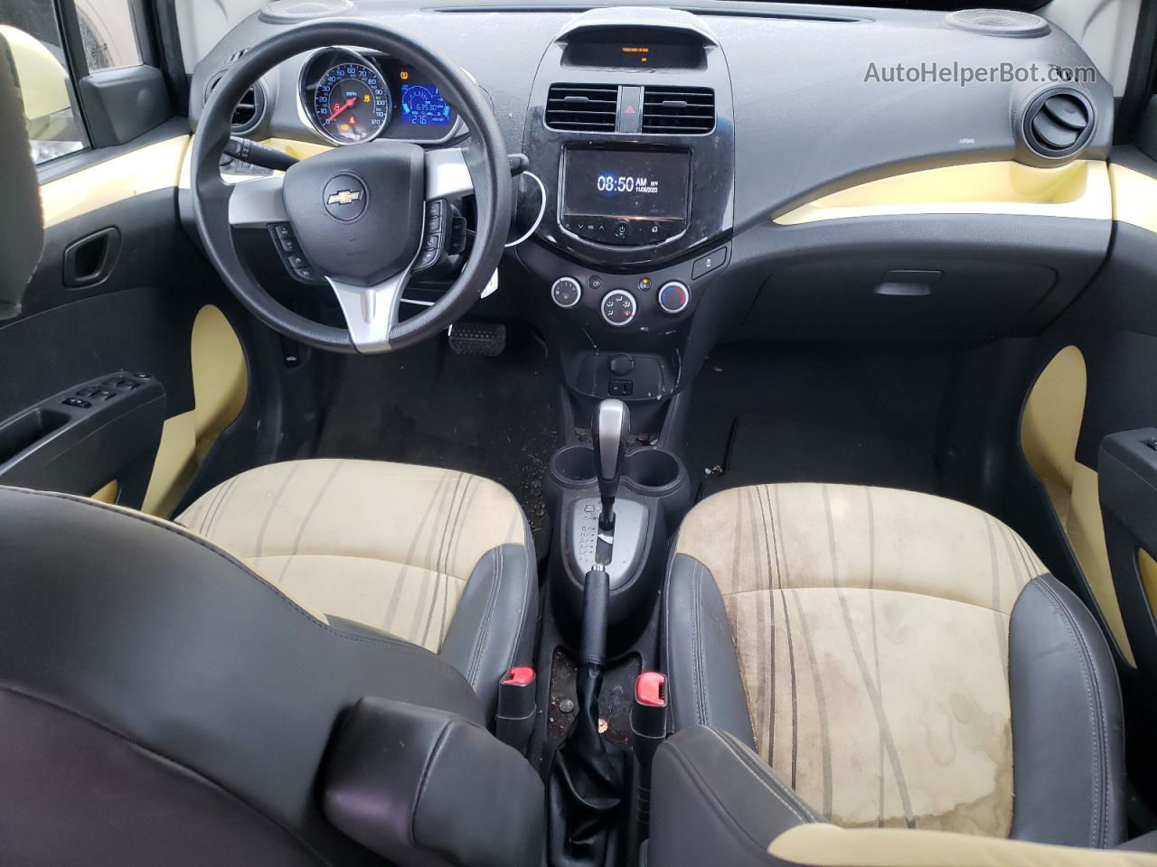 2013 Chevrolet Spark 1lt Желтый vin: KL8CD6S98DC589943