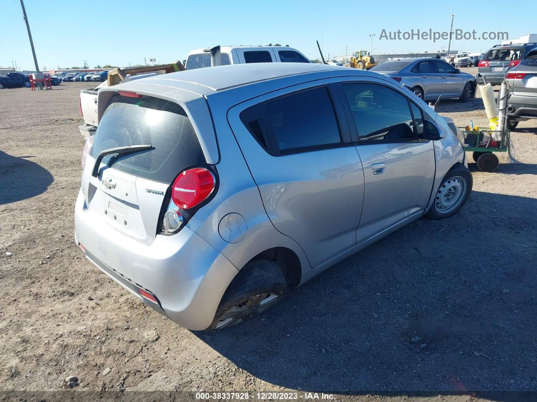 2015 Chevrolet Spark 1lt Cvt Silver vin: KL8CD6S98FC725930