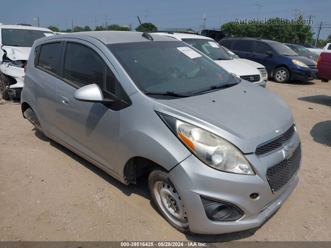 2015 Chevrolet Spark 1lt Cvt Silver vin: KL8CD6S98FC725930