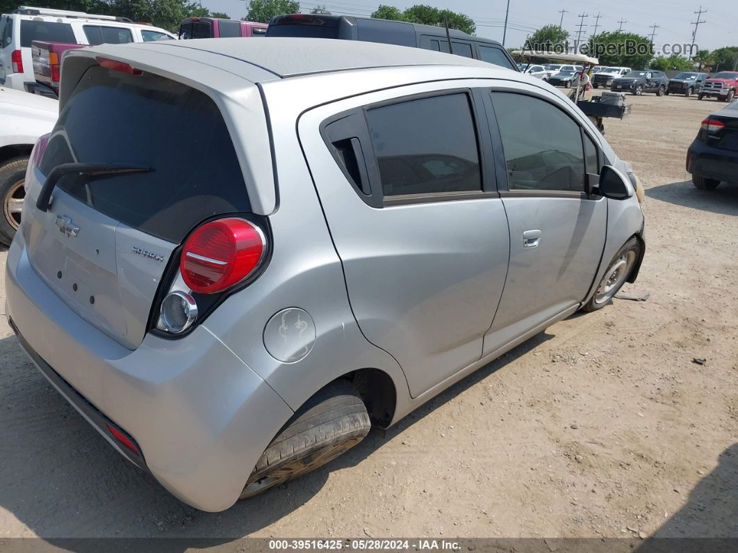 2015 Chevrolet Spark 1lt Cvt Silver vin: KL8CD6S98FC725930