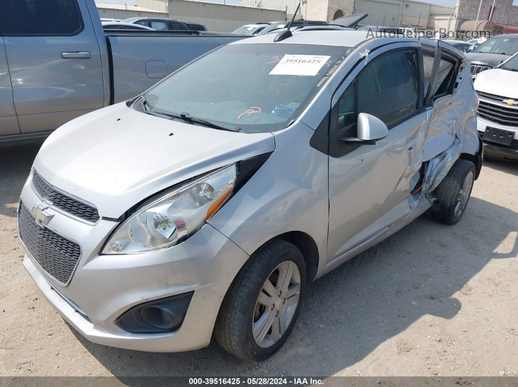 2015 Chevrolet Spark 1lt Cvt Silver vin: KL8CD6S98FC725930