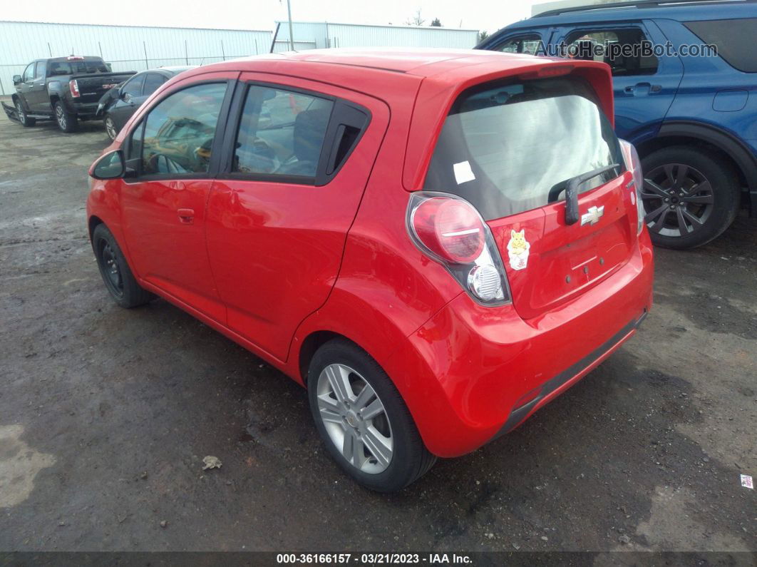 2015 Chevrolet Spark Lt Red vin: KL8CD6S98FC732716