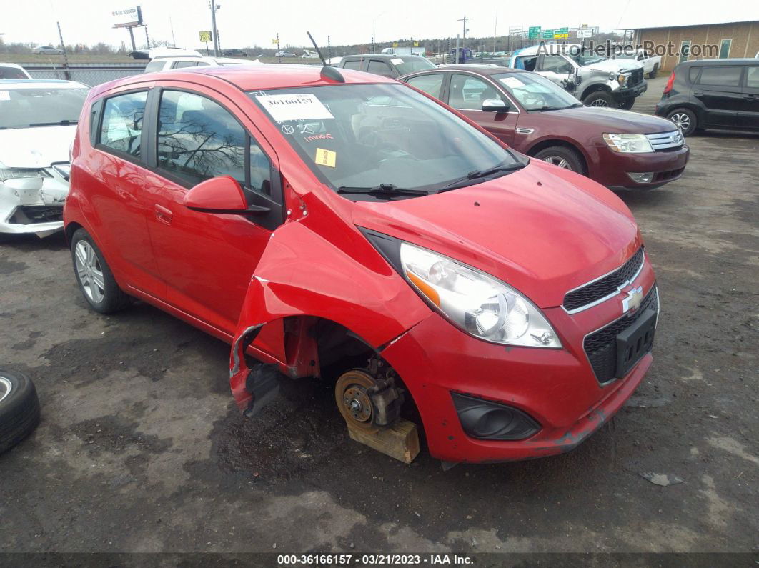 2015 Chevrolet Spark Lt Red vin: KL8CD6S98FC732716