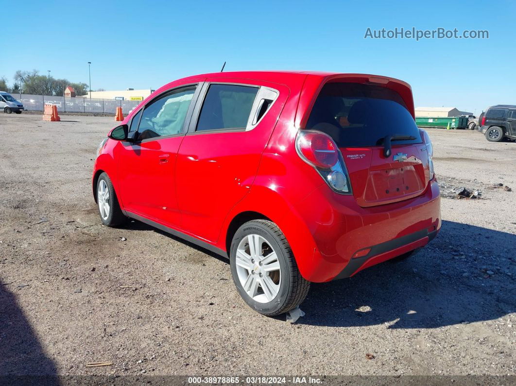 2015 Chevrolet Spark 1lt Cvt Red vin: KL8CD6S98FC737799