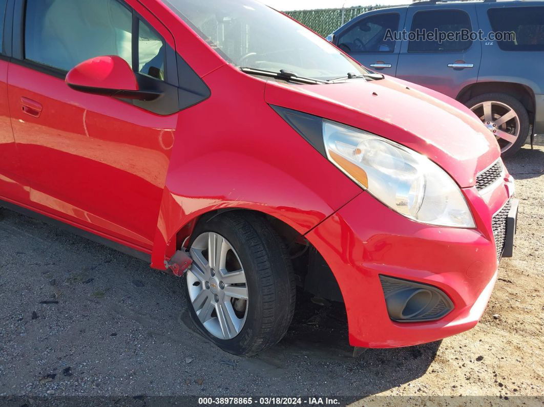 2015 Chevrolet Spark 1lt Cvt Red vin: KL8CD6S98FC737799