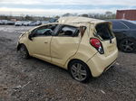 2013 Chevrolet Spark 1lt Yellow vin: KL8CD6S99DC600156