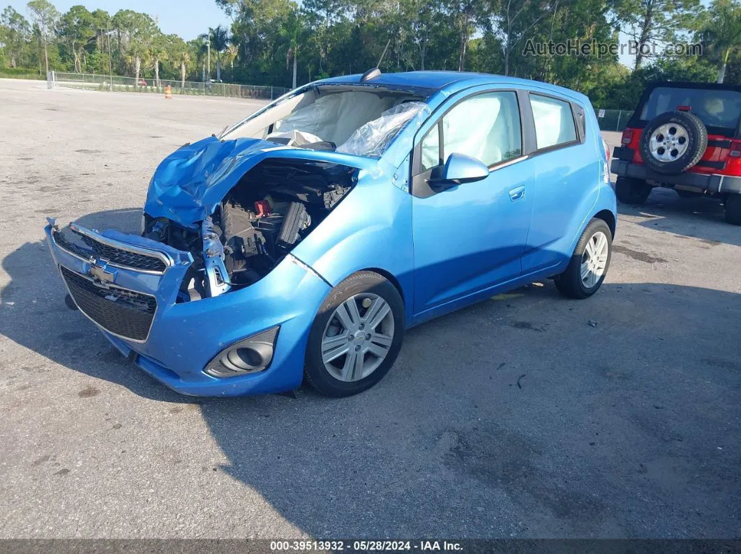 2015 Chevrolet Spark 1lt Cvt Blue vin: KL8CD6S99FC717805