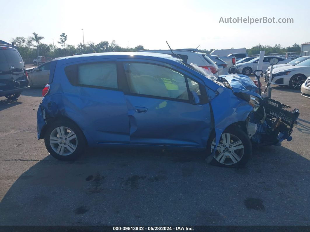 2015 Chevrolet Spark 1lt Cvt Blue vin: KL8CD6S99FC717805