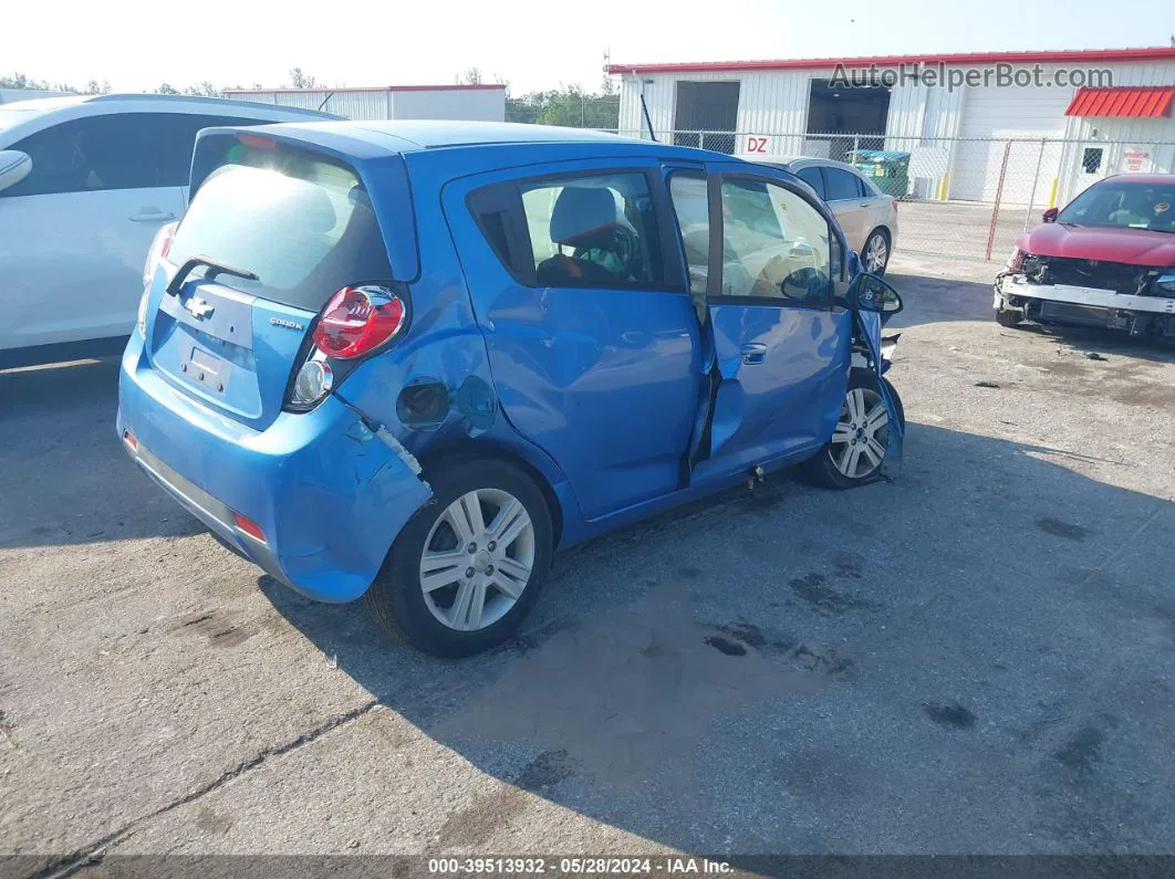 2015 Chevrolet Spark 1lt Cvt Blue vin: KL8CD6S99FC717805