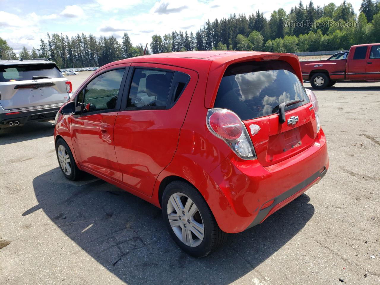 2015 Chevrolet Spark 1lt Красный vin: KL8CD6S99FC721790