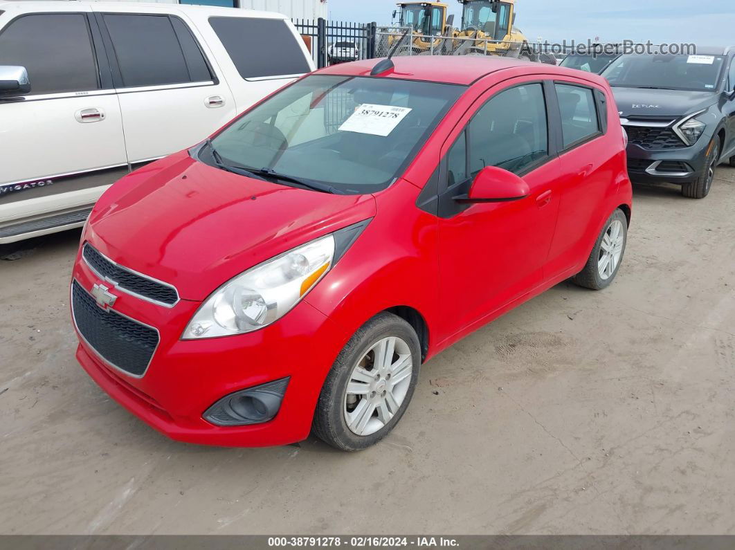 2015 Chevrolet Spark 1lt Cvt Red vin: KL8CD6S99FC734491