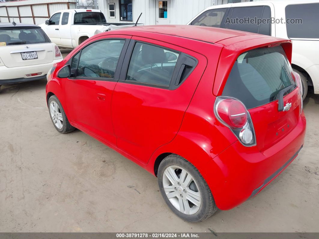 2015 Chevrolet Spark 1lt Cvt Red vin: KL8CD6S99FC734491