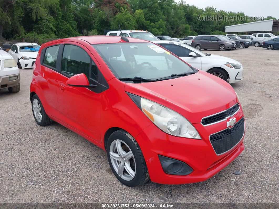 2015 Chevrolet Spark 1lt Cvt Red vin: KL8CD6S99FC734751