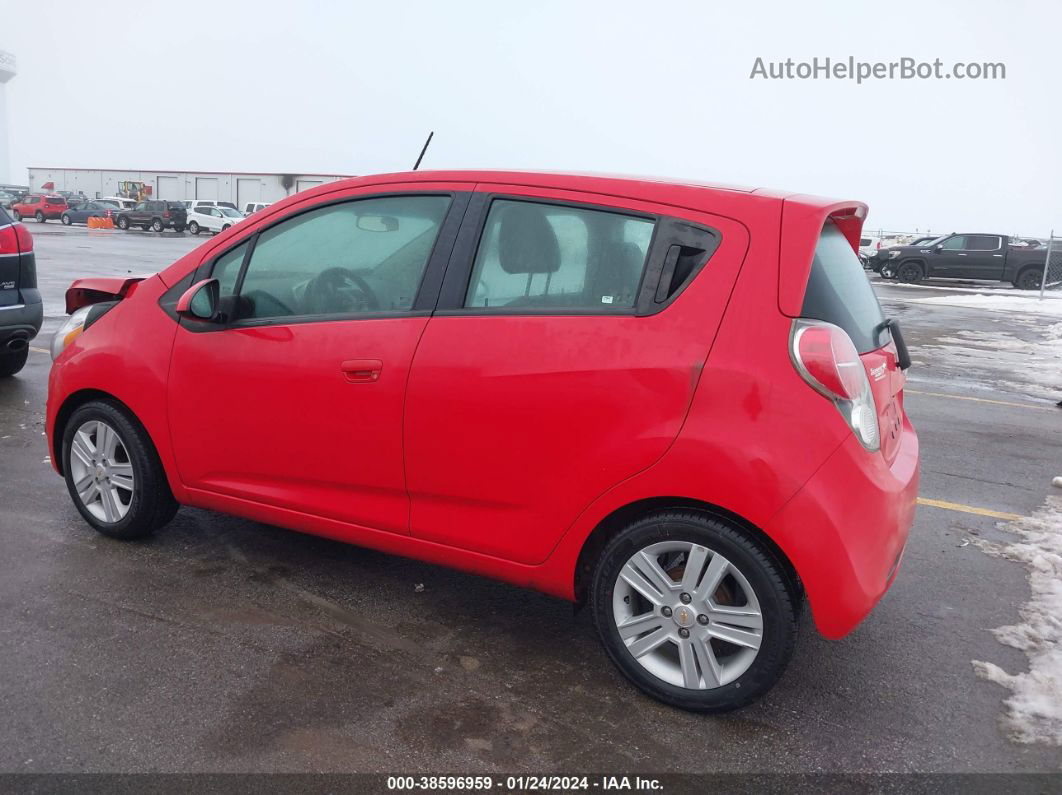 2015 Chevrolet Spark 1lt Cvt Red vin: KL8CD6S99FC788020