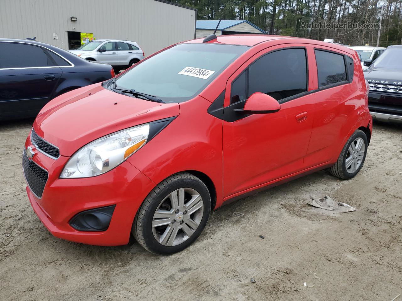 2015 Chevrolet Spark 1lt Red vin: KL8CD6S99FC801431