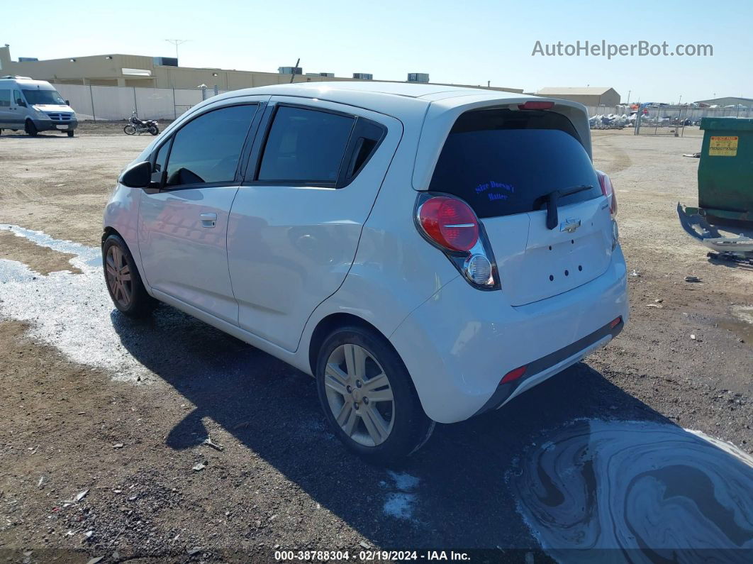 2015 Chevrolet Spark 1lt Cvt White vin: KL8CD6S99FC805477