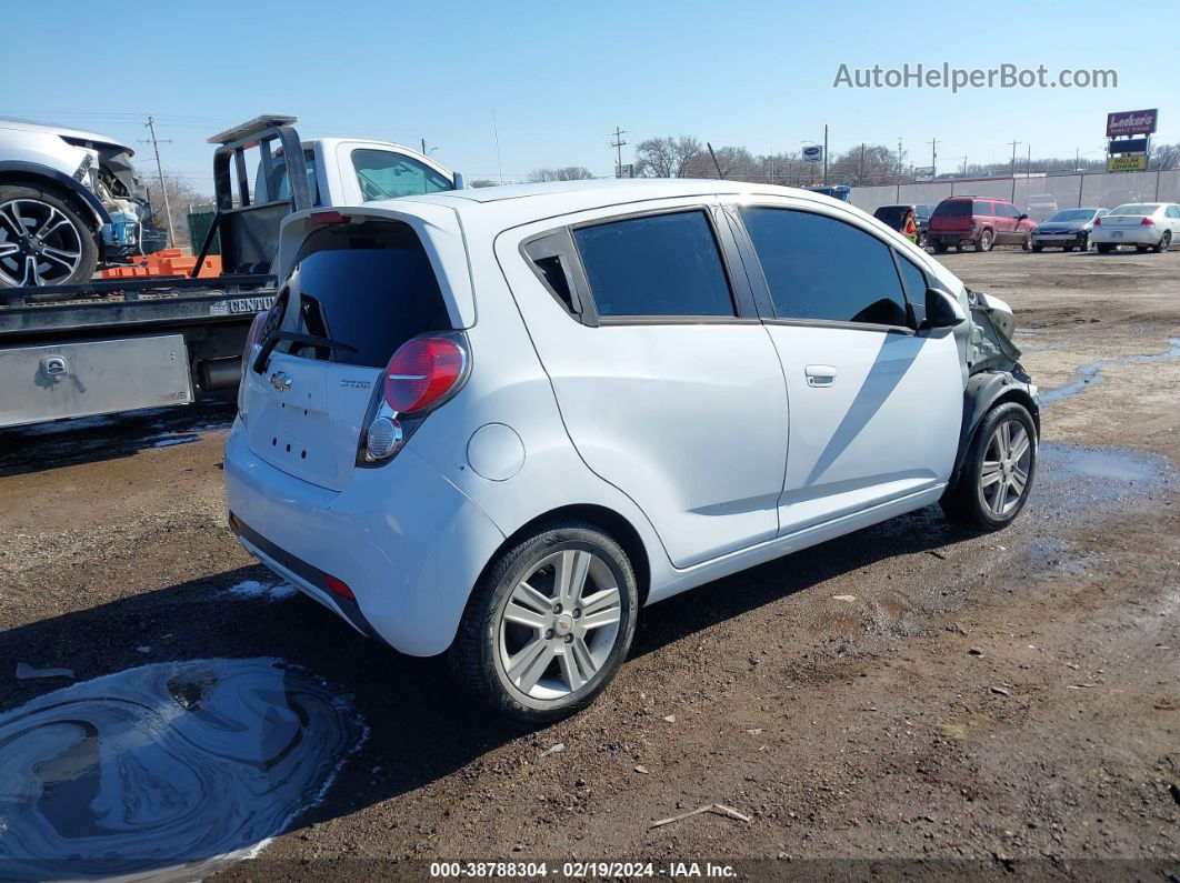 2015 Chevrolet Spark 1lt Cvt White vin: KL8CD6S99FC805477