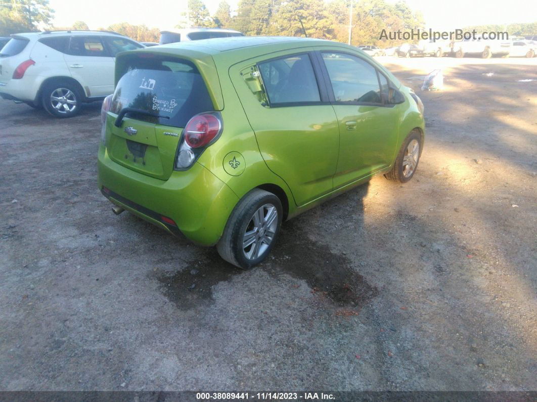 2013 Chevrolet Spark 1lt Auto Green vin: KL8CD6S9XDC505444