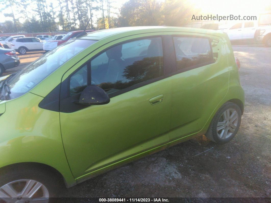 2013 Chevrolet Spark 1lt Auto Green vin: KL8CD6S9XDC505444