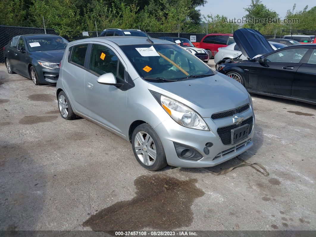 2013 Chevrolet Spark Lt Silver vin: KL8CD6S9XDC590172