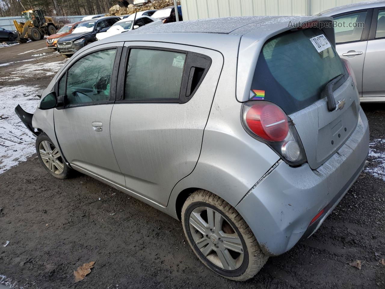 2015 Chevrolet Spark 1lt Silver vin: KL8CD6S9XFC731499