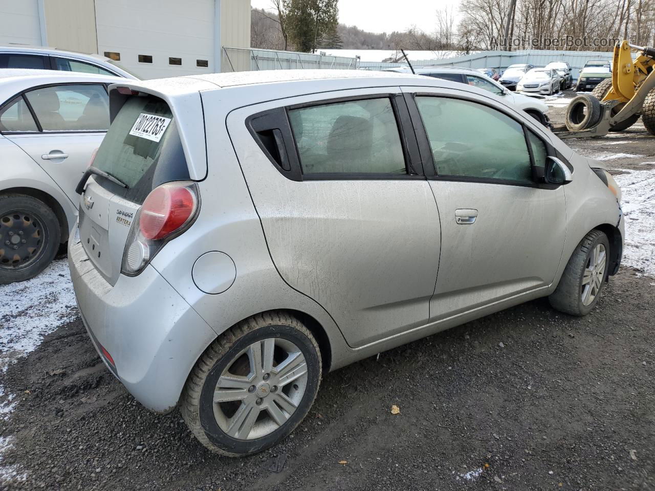 2015 Chevrolet Spark 1lt Silver vin: KL8CD6S9XFC731499