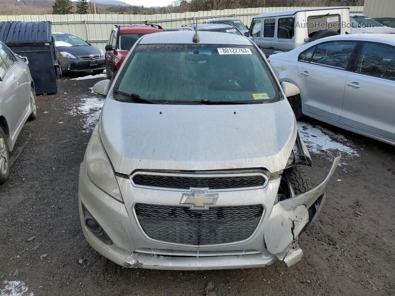 2015 Chevrolet Spark 1lt Серебряный vin: KL8CD6S9XFC731499