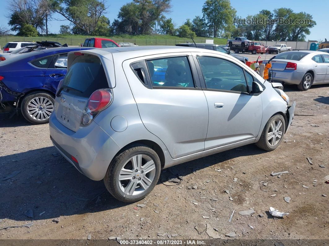 2015 Chevrolet Spark Lt Silver vin: KL8CD6S9XFC739053