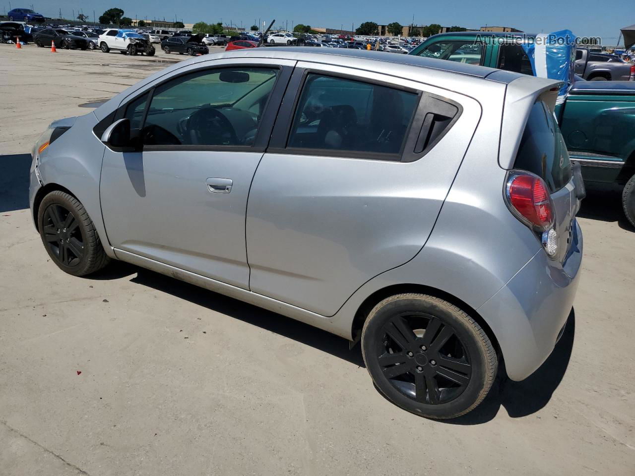 2015 Chevrolet Spark 1lt Gray vin: KL8CD6S9XFC785255