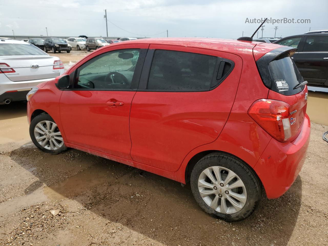 2017 Chevrolet Spark 1lt Red vin: KL8CD6SA0HC708939